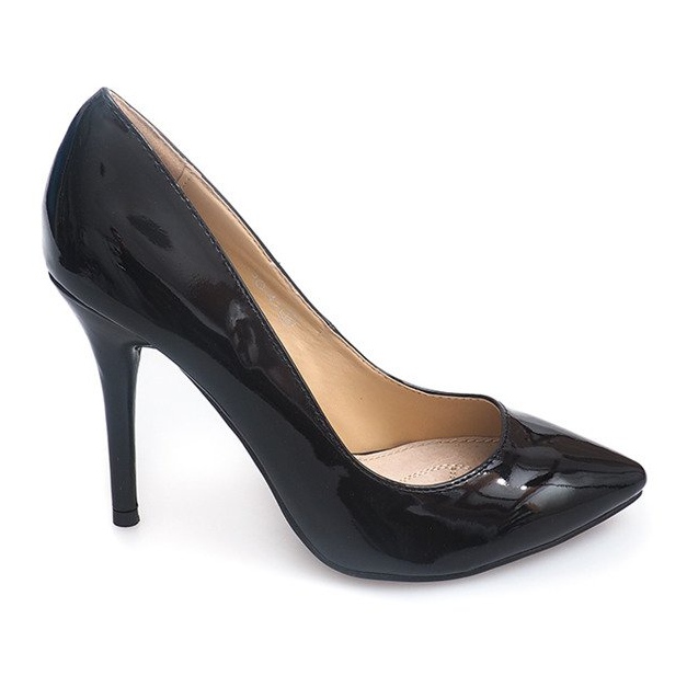 Alfileres lacados PO-41 Negro