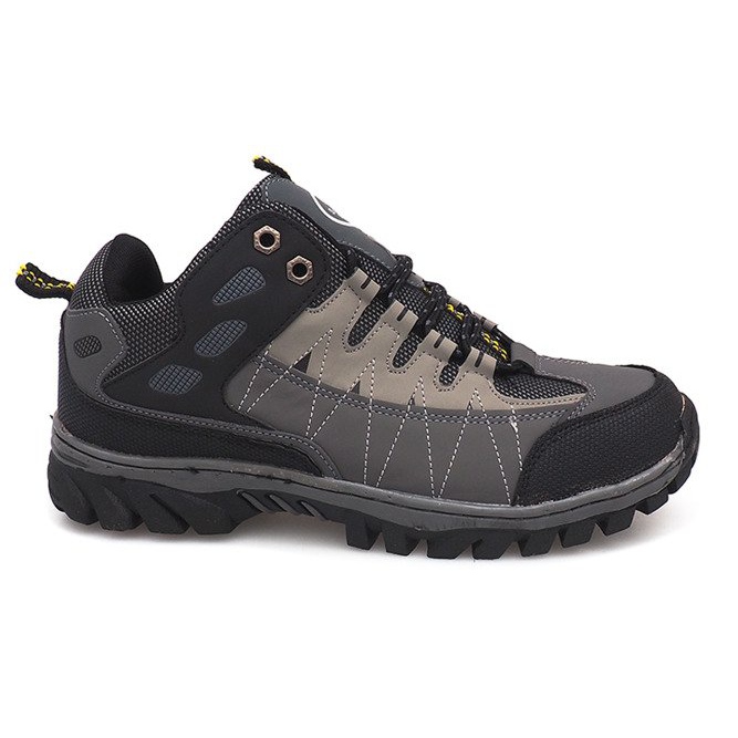 Zapatillas de trekking hombre gris M317 negro multicolor