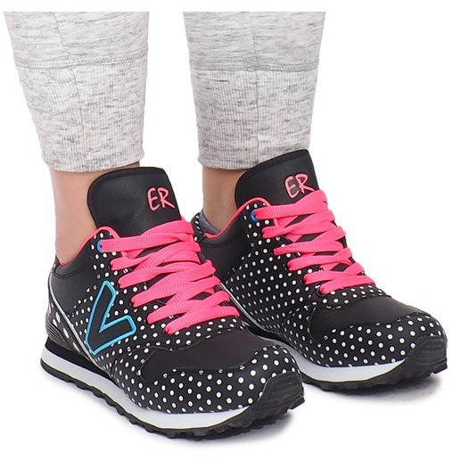 Zapatillas deportivas B1573-1 Negro multicolor