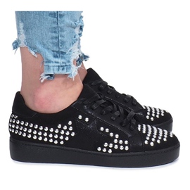 Zapatillas negras de Angers stars negro