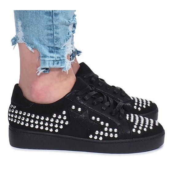 Zapatillas negras de Angers stars negro