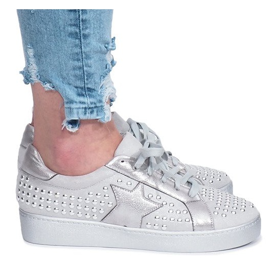 Zapatillas grises de Angers stars