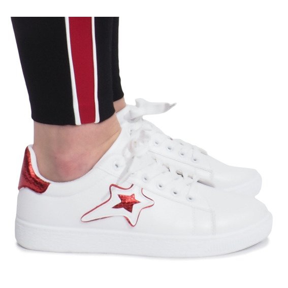 Zapatillas Stoke con estrella blanca blanco