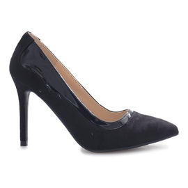Tacones negros clásicos Montr