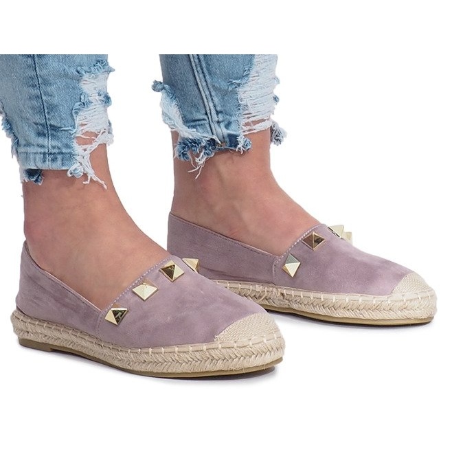 Alpargatas Gold Sun violeta