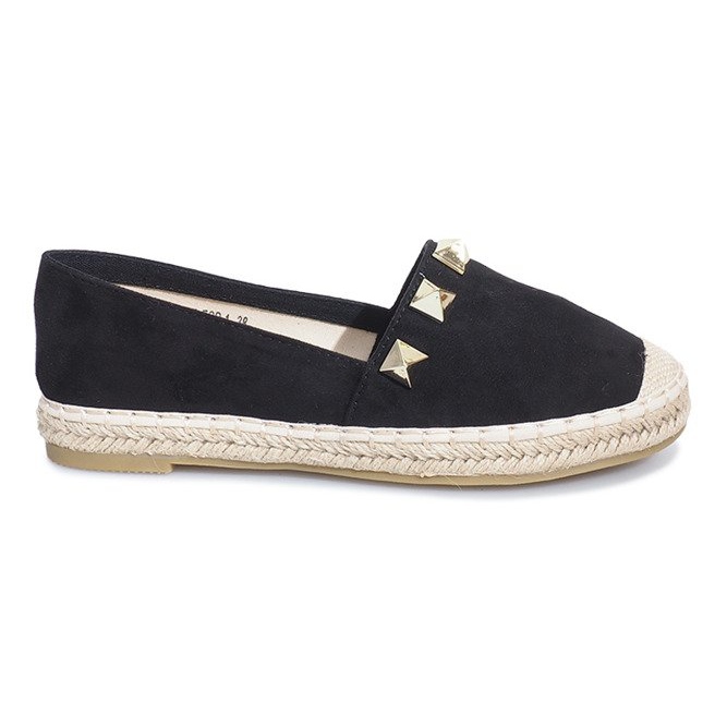 Alpargatas Black Gold Sun negro