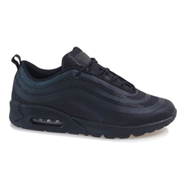 Zapatillas deportivas de hombre negras V0270-2 negro