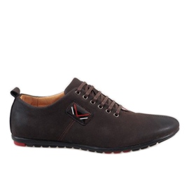 Zapatos de hombre marrones WF932-3 marrón