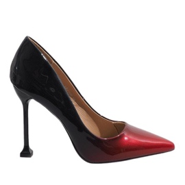 Tacones LE030P lacados en rojo Tacones LE030P lacados en rojo