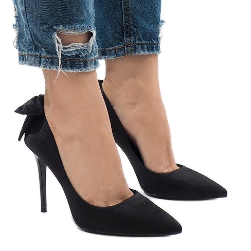 Alfileres de lazo negros clásicos LB-336 Alfileres de lazo negros clásicos LB-336