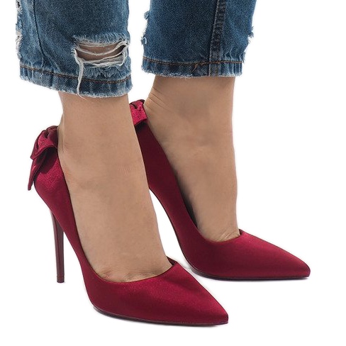 Alfileres de lazo rojo clásico LB-336