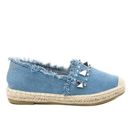 Alpargatas blue jeans A608 azul