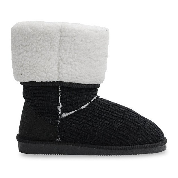 Botas cálidas esquimales 7715 Negro