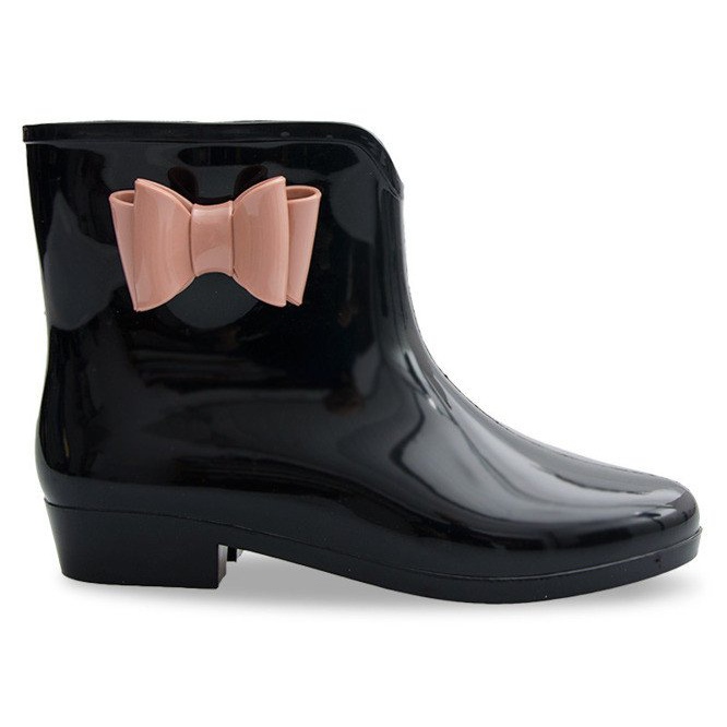 Botas de agua con lazo NEW2 Negro