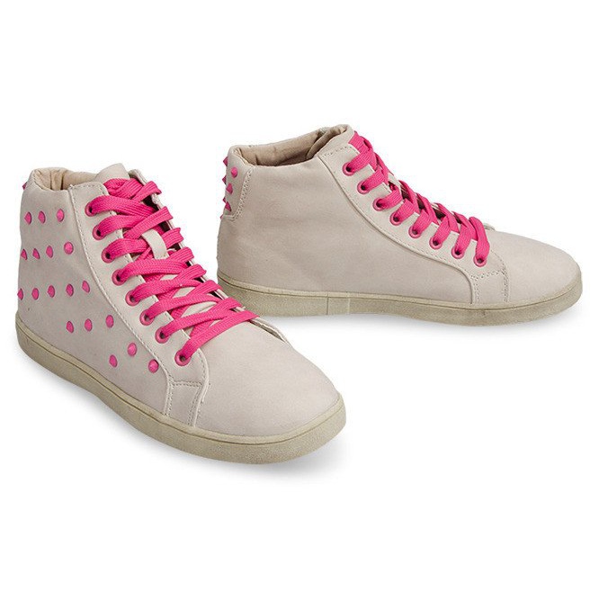 Zapatillas Altas 7910 Beige