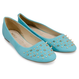 BM Bailarinas Con Tachuelas A507 Azul