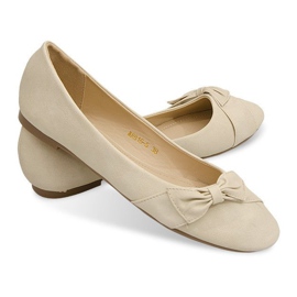 Bailarinas Con Lazo 816 Beige