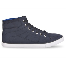 Zapatillas High Casual 033 Negras negro