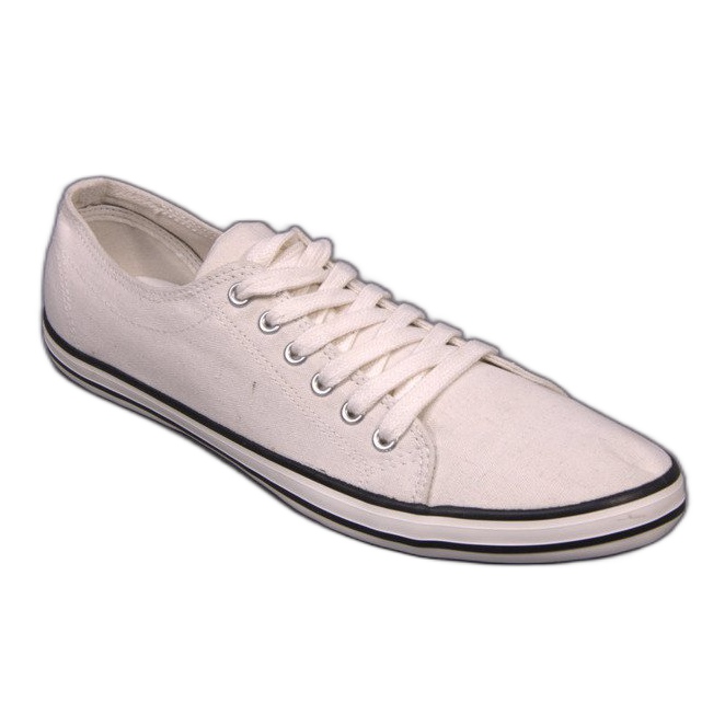 Deportivas de tela con correa 125 Blanco