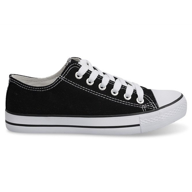 8223 Zapatillas altas negras negro