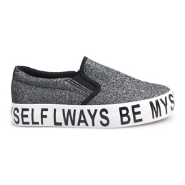 Zapatillas Slip On Slip On Brocade E22 Negro