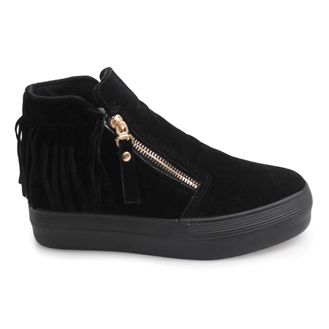Creepers super de moda F107 Negro