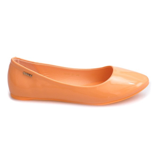 Bailarinas lacadas 11037 Naranja