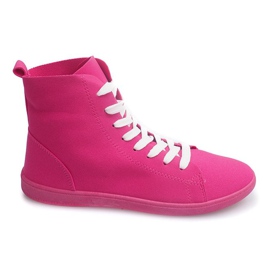 Deportivas Tela Altas 351 Rosa rosado