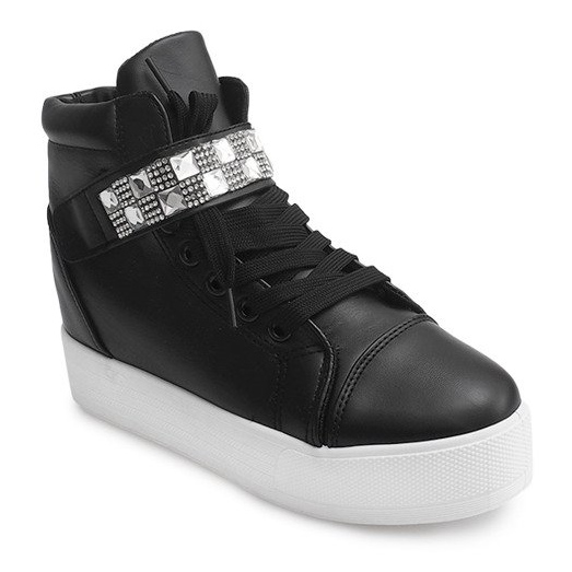 Deportivas de cuña alta 51113 Negro