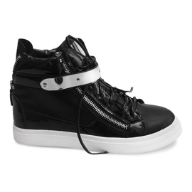 Zapatillas altas LL01 Negro