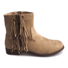 Botines de ante caliente Boho RMB-19 Khaki caqui