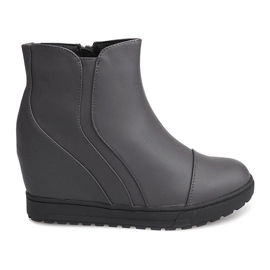 Zapatillas de cuña J0029A Gris