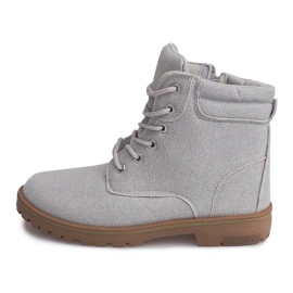 Tramperos de madera TL042-16 gris
