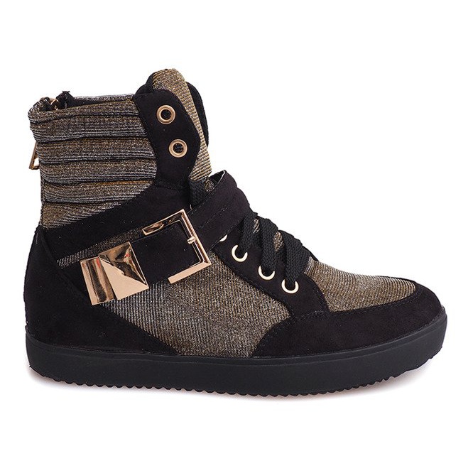 Zapatillas Altas 6981 Negro