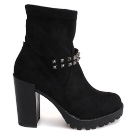 Boots On A Post Buckle 35-796 Negro