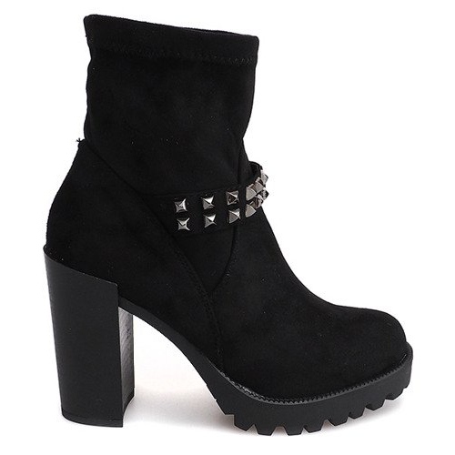 Boots On A Post Buckle 35-796 Negro