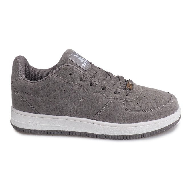 Zapatillas de ante Air Force B780 Gris amarillo