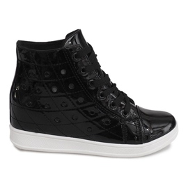 Zapatillas de cuña YD-61 Black negro