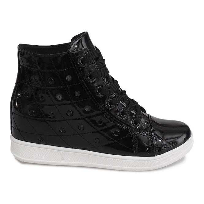 Zapatillas de cuña YD-61 Black negro