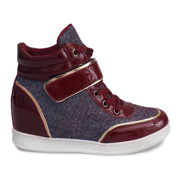 Zapatillas Cuña YD-21 Rojo