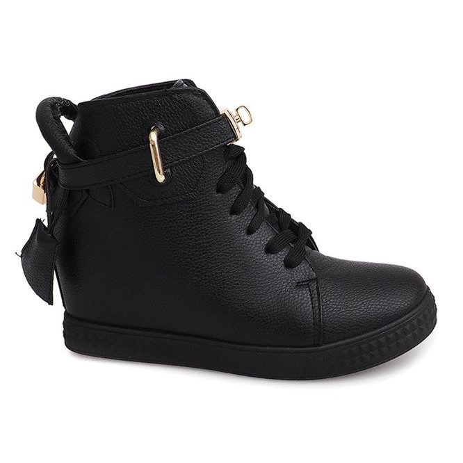 Deportivas Cuña 1786 Negro