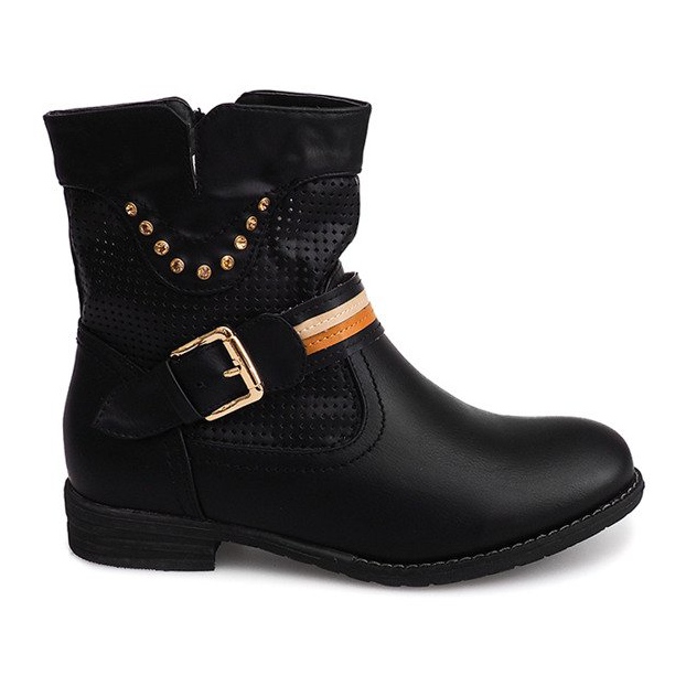 Botines calados Cowboy HC230 Negro Botines calados Cowboy HC230 Negro