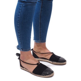 Sandalias Alpargatas Bailarinas 6333 Negro Sandalias Alpargatas Bailarinas 6333 Negro