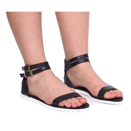 Sandalias Cremallera 50086 Negro