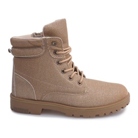 Timberki Trapery TL042-12 ORO / MARRÓN dorado Timberki Trapery TL042-12 ORO / MARRÓN dorado