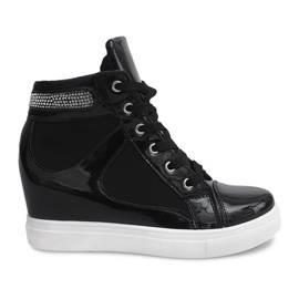 Deportivas Cuña A-35 Negro