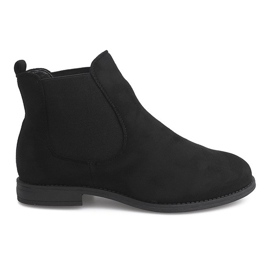 Botines de ante Jodhpur boots B2814-KB Negro