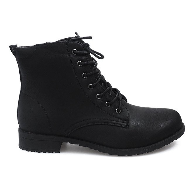 Botas de madera J01 Negro
