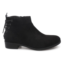 Botas clásicas con cordones Y606 Black negro