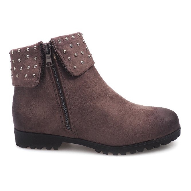 Botas de Ante 6100-PA Gris